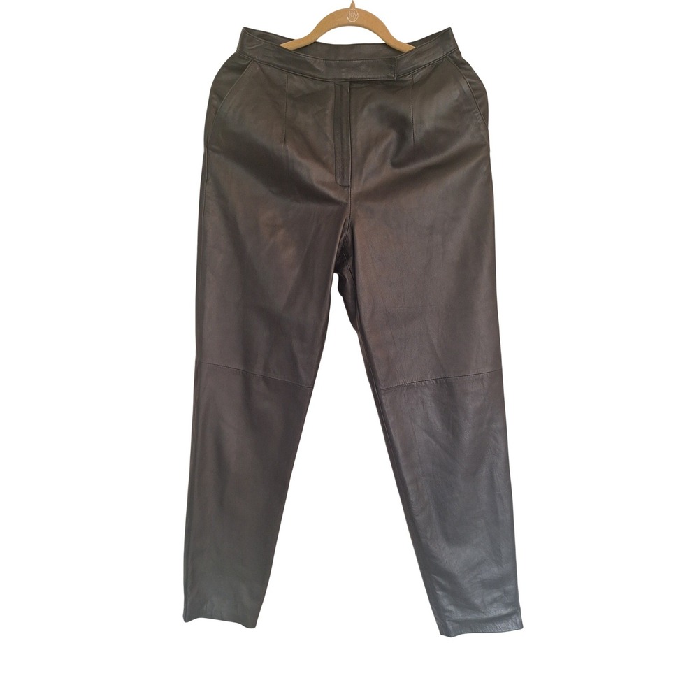 Jones New York Soft Leather Pants Size 8P